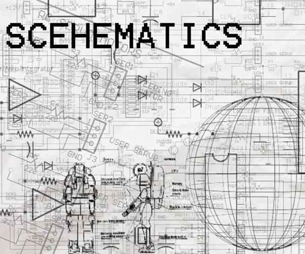 Schematics technology tech industrial photoshop brushes free