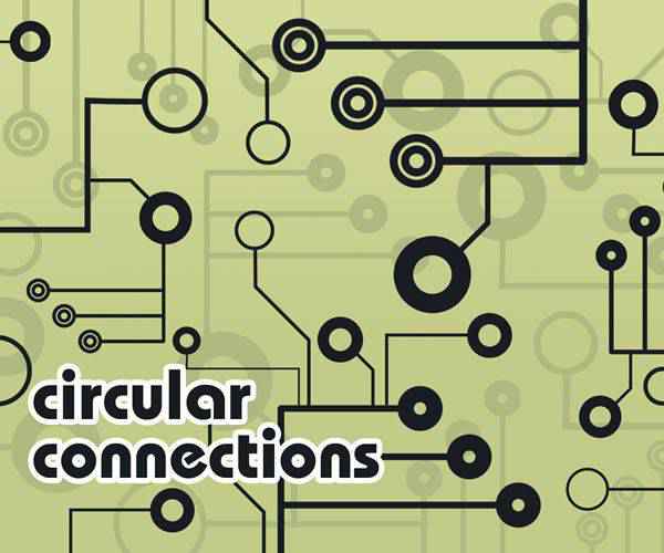 Circular Connections technology tech industrial photoshop brushes free