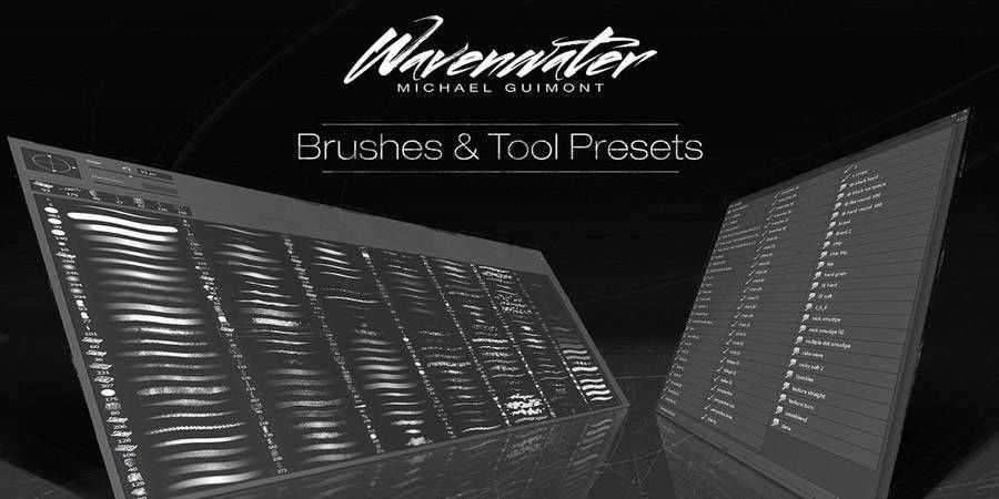 Wavenwater Photoshop Brushes Tools Presets Free ABR