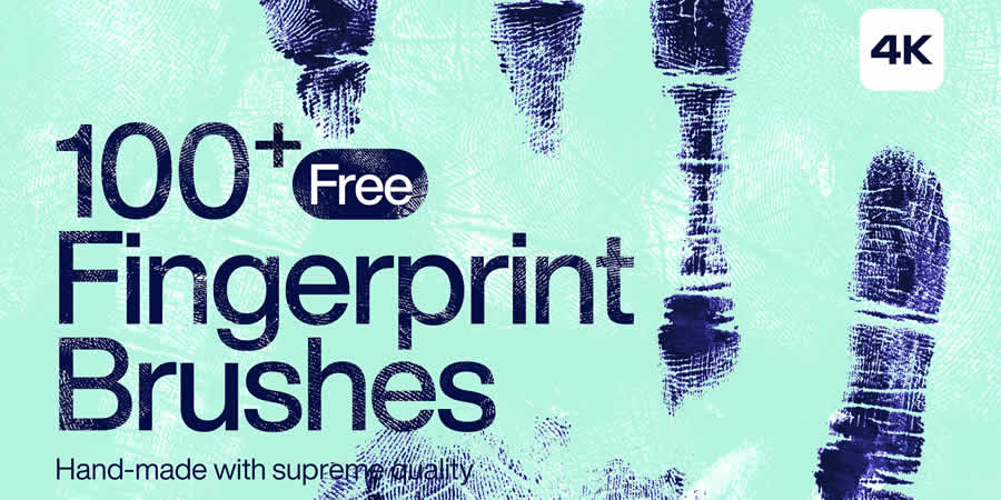 Fingerprint Free Photoshop Brushes ABR