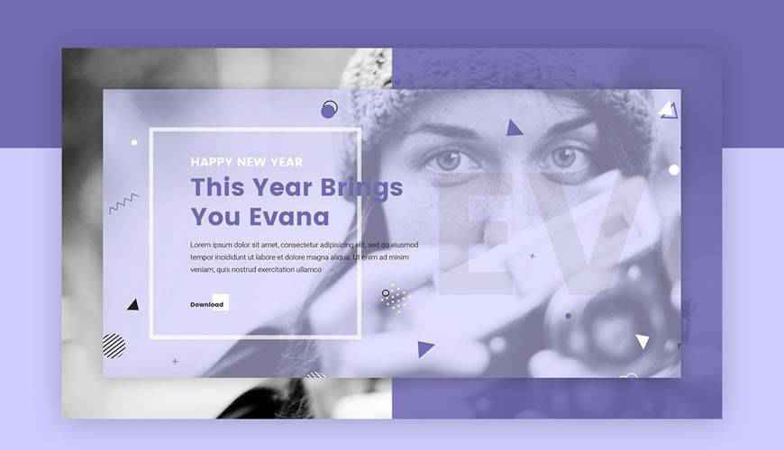 Evana Creative Agency PSD Web Template Adobe Photoshop