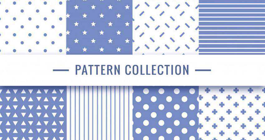 Vector Geometric free patterns seamless