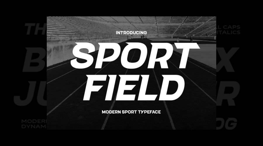 Sport Field Font 