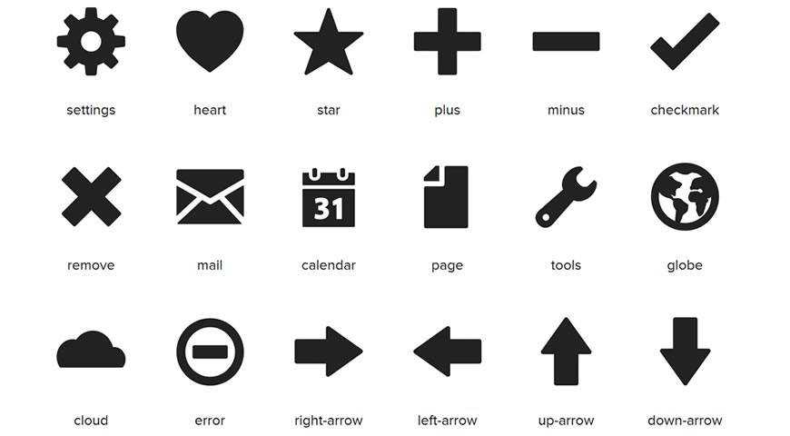 Foundation Icon Fonts @fontface webfont free