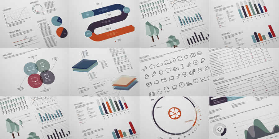 Ultimate Infographics Free Web UI Kit Illustrator AI