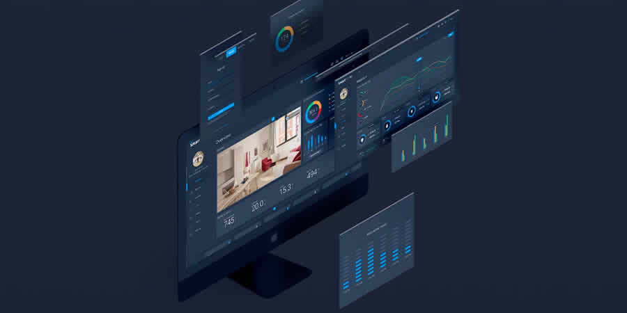 Smart Home Free Digital Free Web UI Kit 