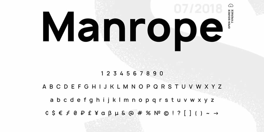 Manrope Modern Geometric Sans-Serif Free Font Designers Creatives