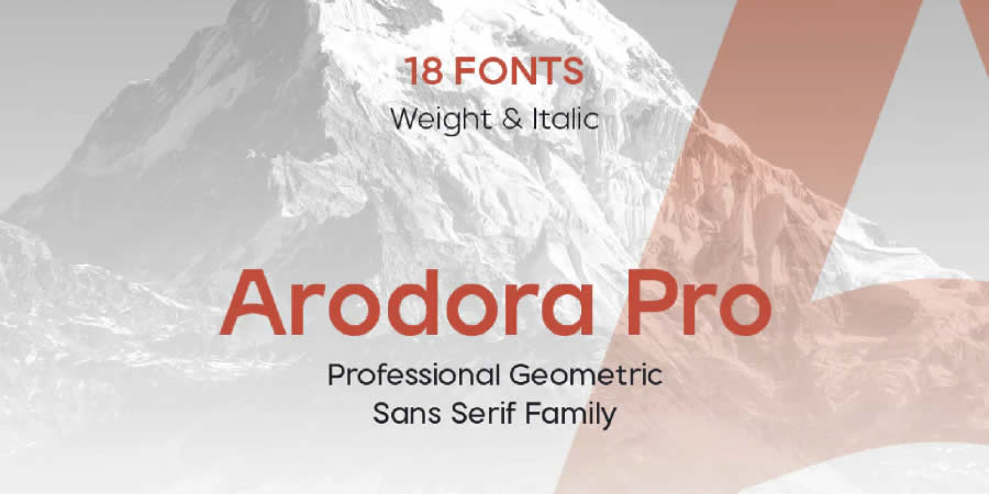 Arodora Light Geometric Font Font Designers Creatives