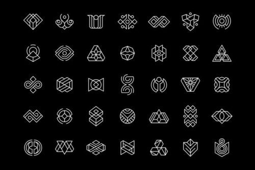 20+ Best Geometric Logo Templates for Designers