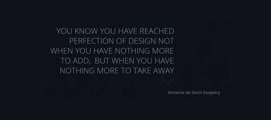 Reach perfection quote