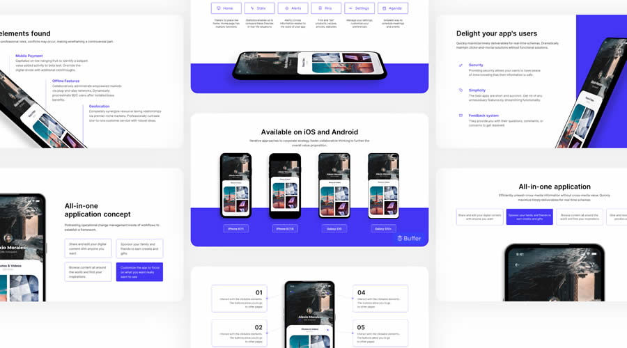 Selfone google slides theme presentation template free