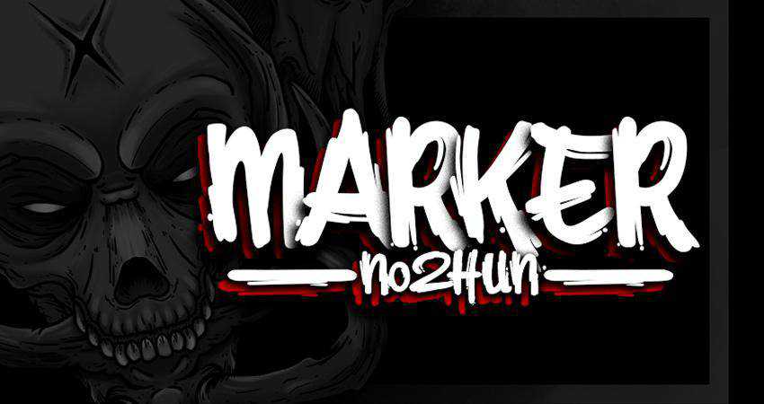 Free Marker No2Hun Font