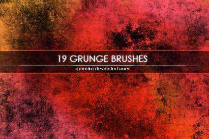 304 grunge distressed free photoshop brush pack set adobe