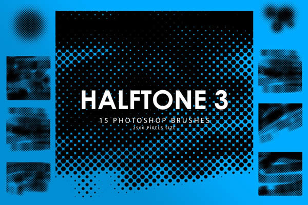 Halftone Brush Pack Three Free