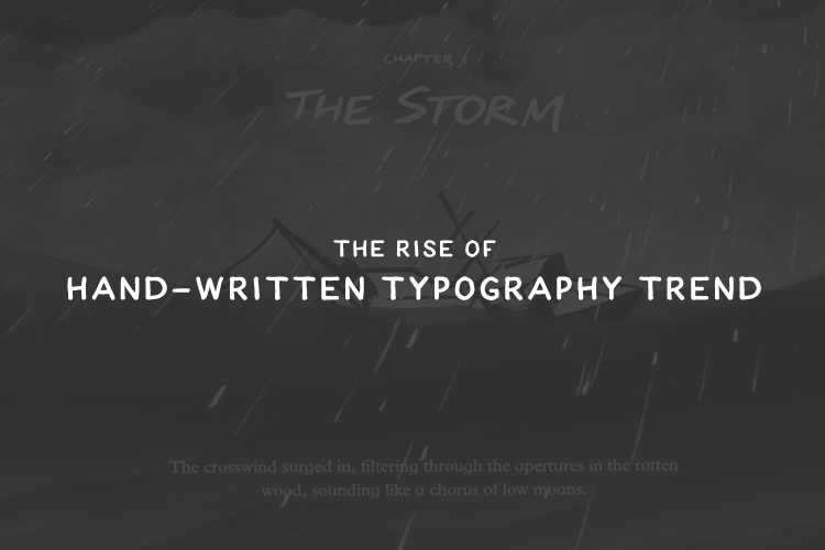 15+ Examples of Hand-Written Typography in Web Design