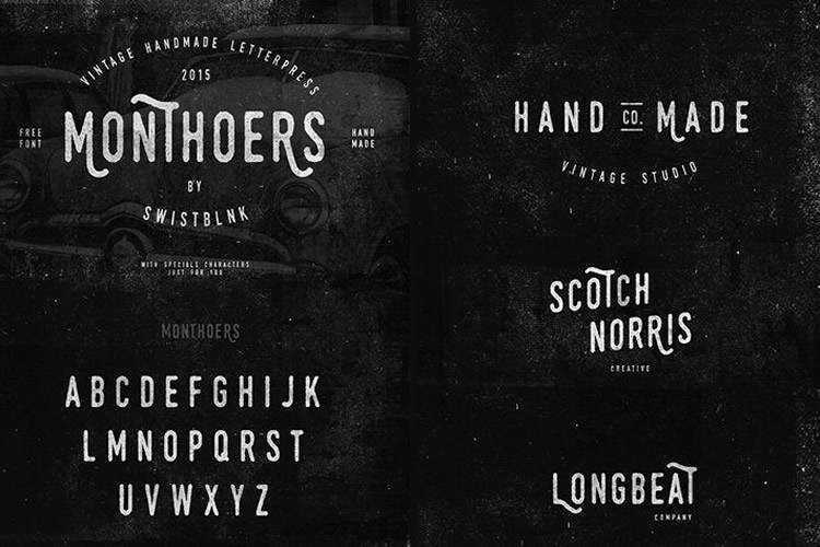 20+ Free Hand-Drawn Fonts for Creative Typography