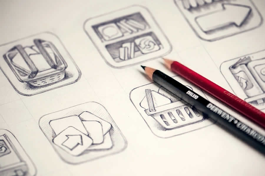 App Store Icon Sketch