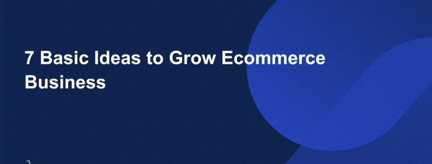 Grow Ecommerce Business