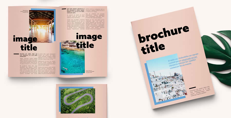 Wanderlust Brochure Layout for InDesign