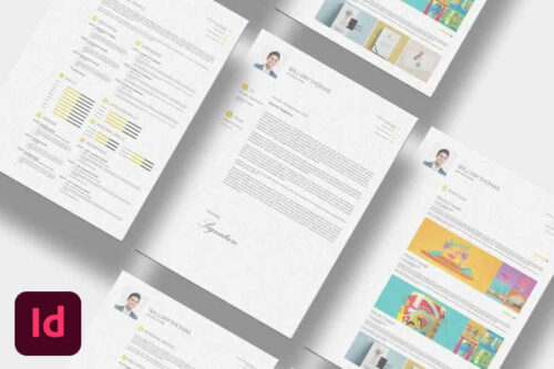 10+ Best Free CV & Resume Templates for InDesign in 2025