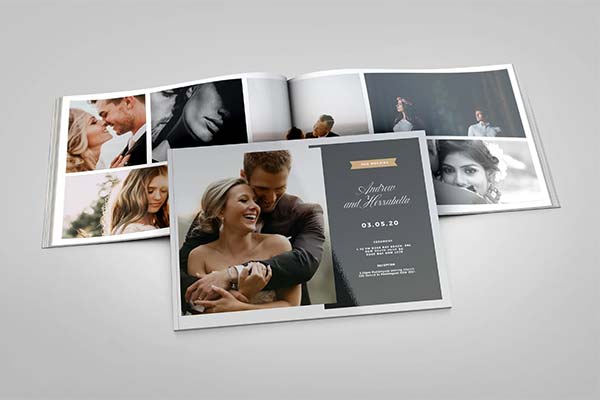 Wedding Album Print Templates for InDesign