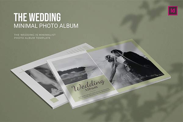 The Wedding Photo Album Templates for InDesign