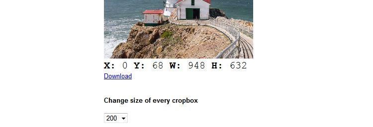 jQuery-Cropbox image cropping frontend jquery plugins