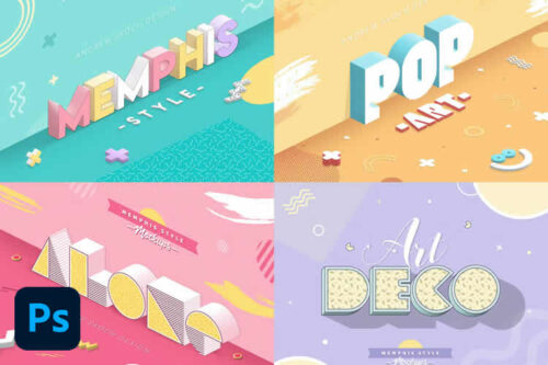 20+ Best Photoshop Actions for Creative Text Effects in 2025