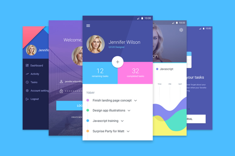 30 Free Material Design UI Kits, Templates & Icon Sets