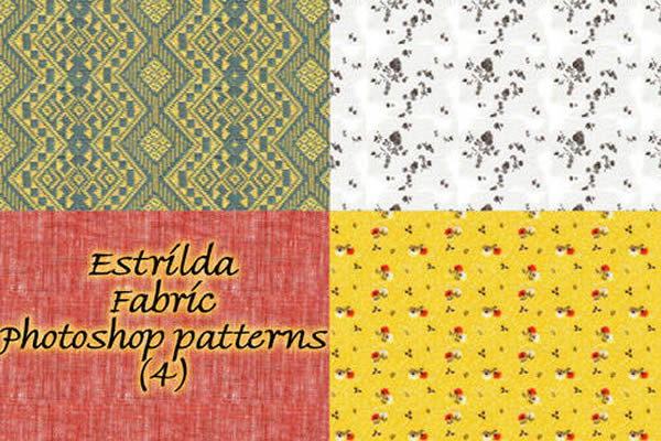 Mixed Fabric Photoshop Patterns PAT Free to Download