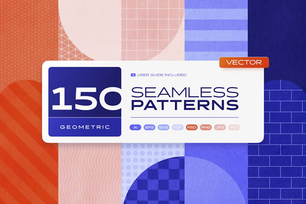 Seamless Geometric Pattern Collection PAT Download