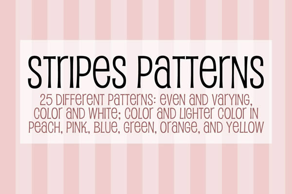 Stripes Photoshop Pattern Pack PAT Free to Download