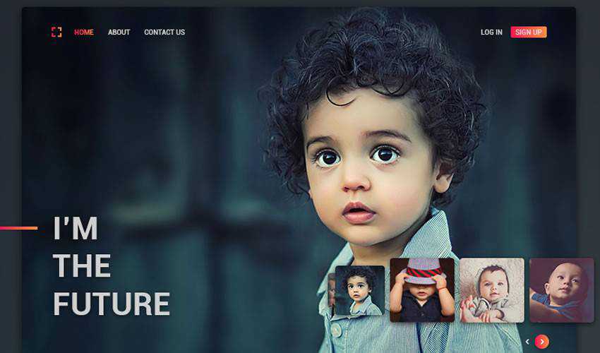 Sujeet Mishra photographer portfolio camera website web design inspiration ui ux