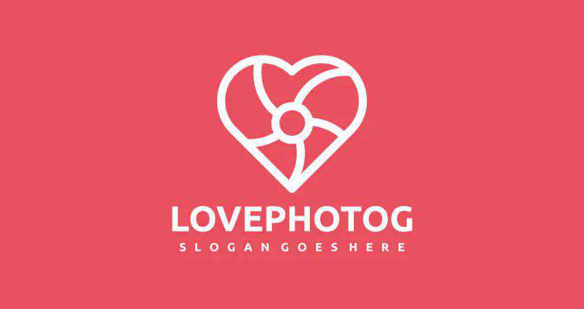 love photography photographer logo design inspiration