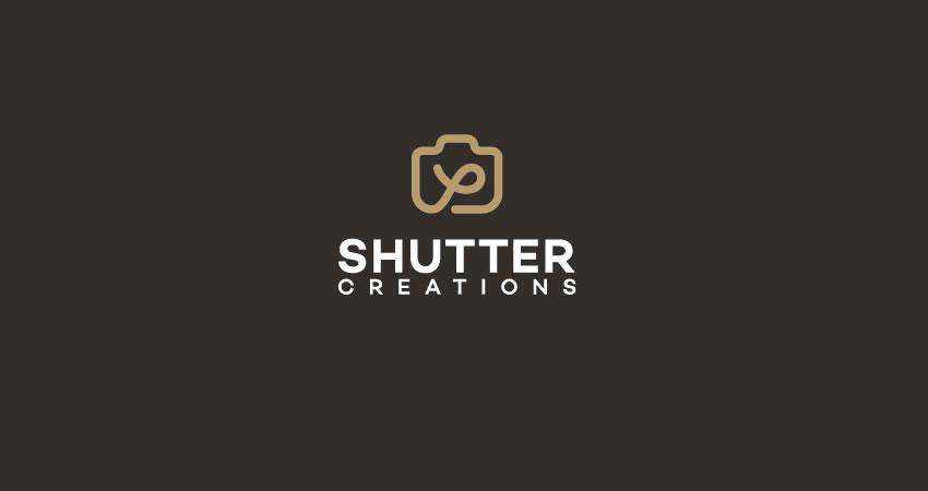 Shutter photography photographer logo design inspiration