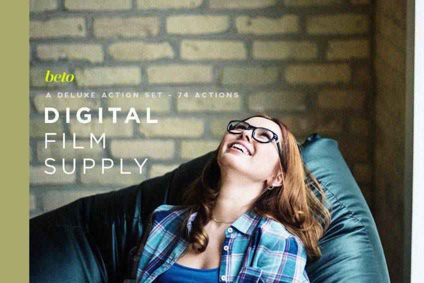 Digital Film Supply Photoshop Action Bundle