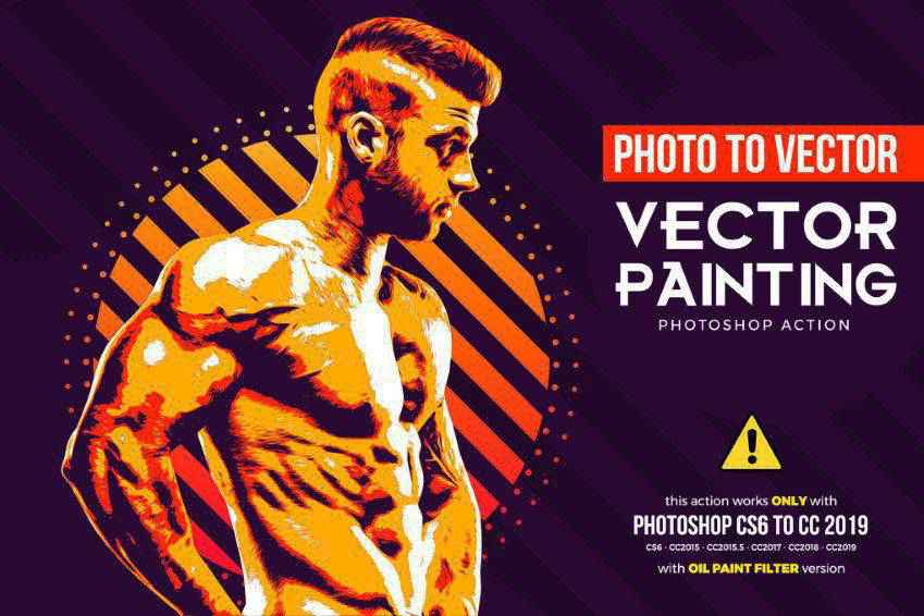 Vector Painting Photoshop Action