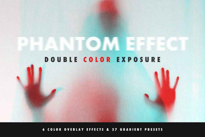 Double Color Exposure Effect Photoshop Action