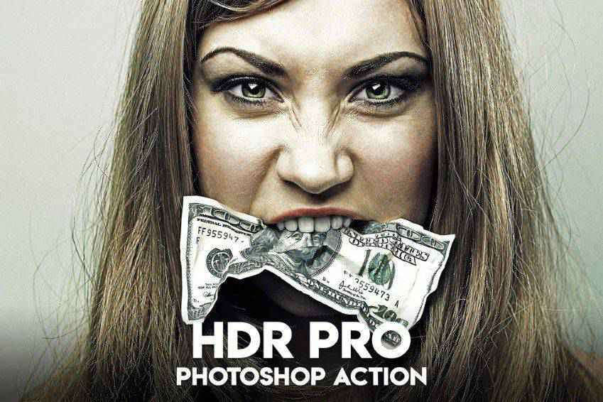 HDR PRO Photoshop Action