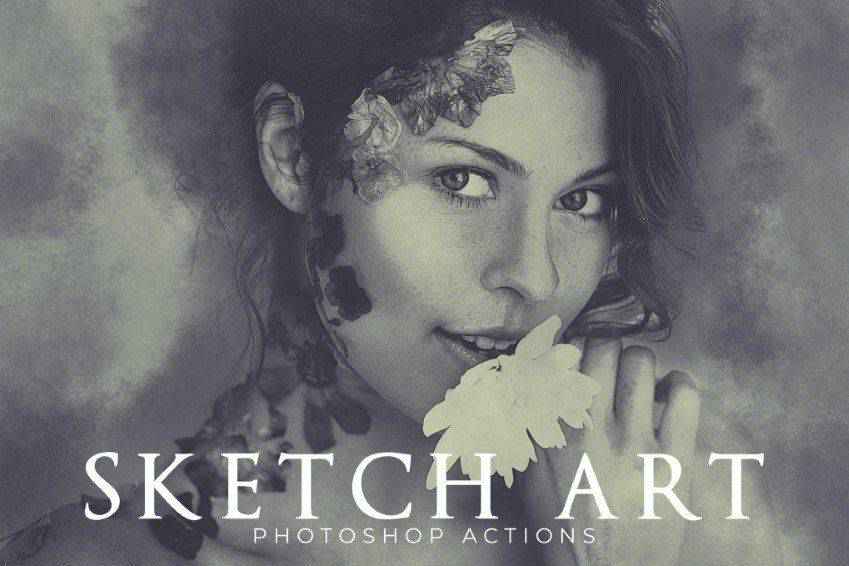 Sketch Art Photoshop Actions