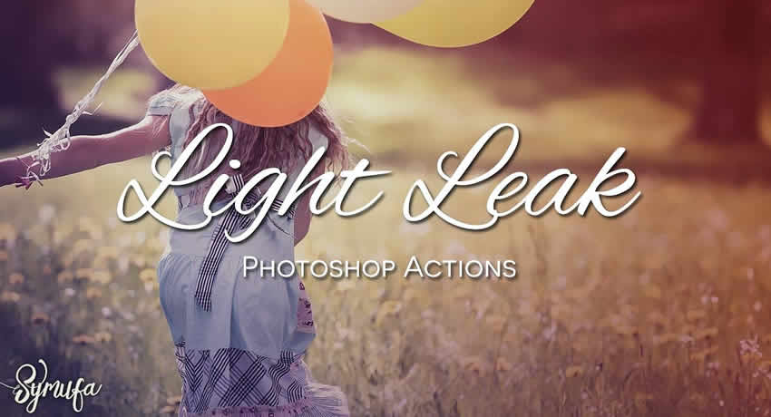 Light Leaks Free Photoshop Actions