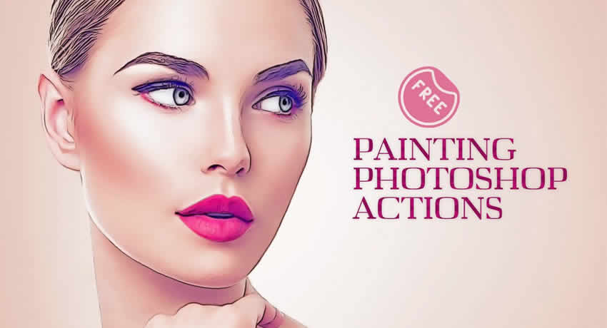 Oil Painting Free Photoshop Actions