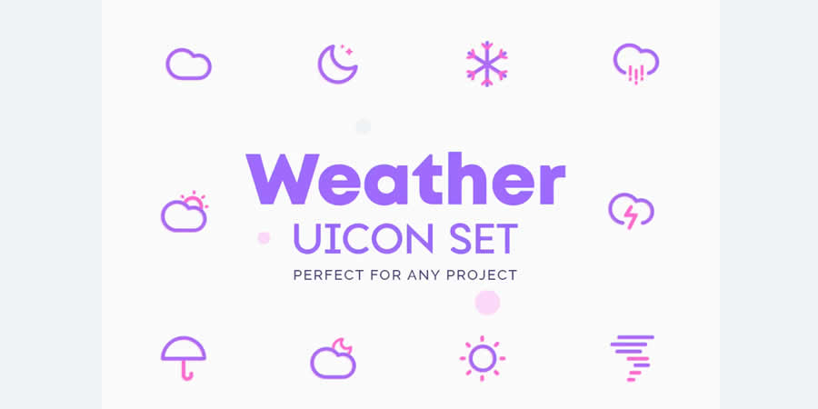 UICON Weather Icons