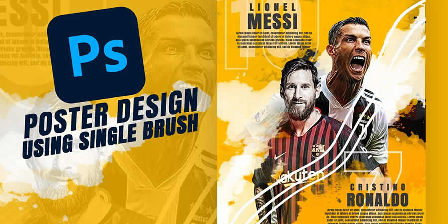 Learn How to Create Professional Sport Poster Design in Photoshop Tutorial