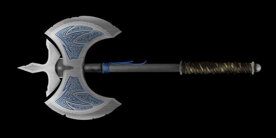 Medieval Battle Axe Photoshop Tutorial