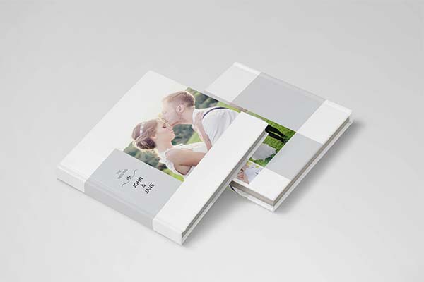 Wedding Album Template PSD