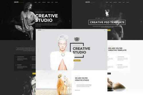 40+ Best Free Website Templates for Photoshop