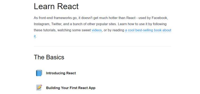 Learn React