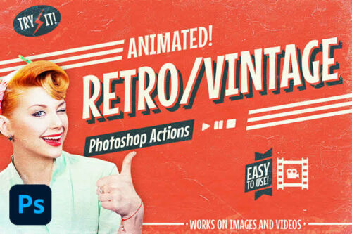 20+ Best Photoshop Actions for Retro & Vintage Photo Effects in 2025