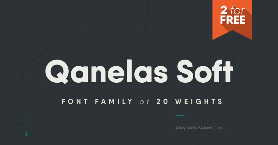 Sans Serif Free Font Designers Creatives Qanelas Soft